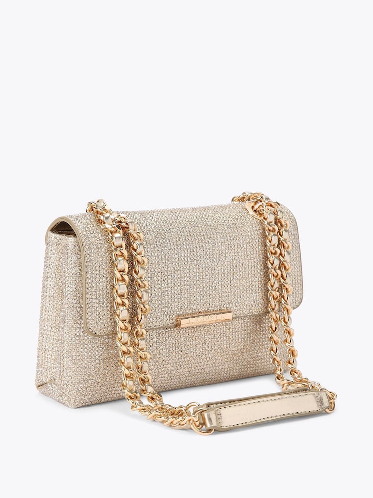 Carvela Gold Rosa Chain Shoulder Bag - Image 2 of 4