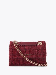 Carvela Red Rosa Chain Shoulder Bag - Image 1 of 4