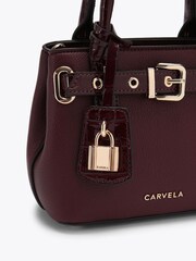 Carvela Red Maria Micro Belt Bag - Image 4 of 4
