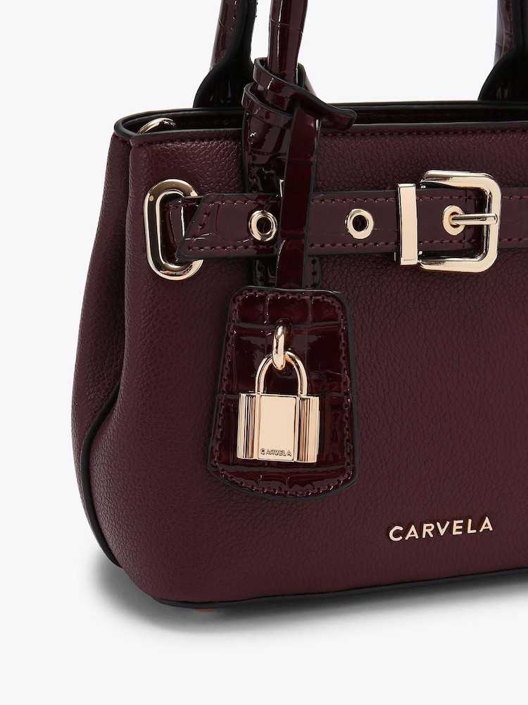 Carvela Red Maria Micro Belt Bag - Image 4 of 4 Carvela Red Maria Micro Belt Bag - Image 4 of 4