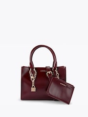 Carvela Red Mini Latte Bag - Imagen 1 de 4
