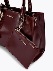 Carvela Red Mini Latte Bag - Imagen 4 de 4