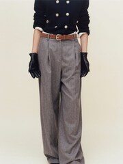 Mango Brown Suede Belt - Image 4 of 4