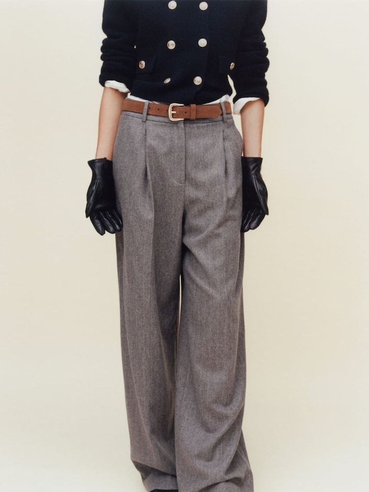 Mango Brown Suede Belt - Image 4 of 4