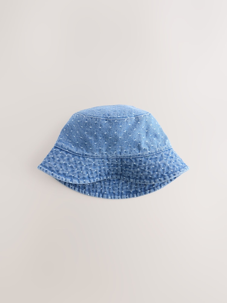Denim Bucket Hat (3mths-16yrs) - Image 2 of 4
