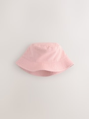 Pink Bucket Hat (3mths-16yrs) - Image 1 of 3