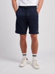 Jack Wills Blue Balmore Loopback Shorts - Image 1 of 4
