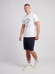 Jack Wills Blue Balmore Loopback Shorts - Image 3 of 4