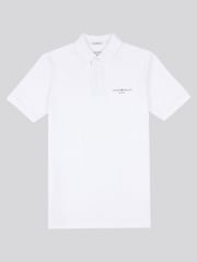Jack Wills White Chest Union Flag Pique Polo Shirt - Image 4 of 6