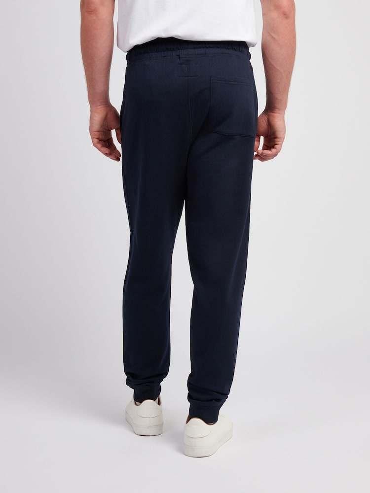 Jack Wills Blue Haydor Loopback Joggers - Image 2 of 4