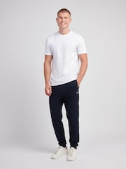 Jack Wills Blue Haydor Loopback Joggers - Image 3 of 4