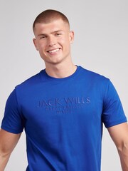 Jack Wills Sodalite Blue Carnaby T-Shirt - Image 3 of 3