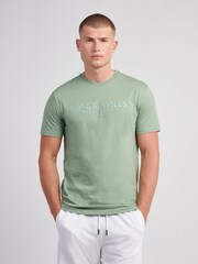 Jack Wills Green Bay Carnaby T-Shirt - Image 1 of 3