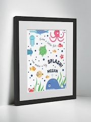 Personalised Under the Sea Children’s Nursery Framed Print by Jonnys Sister - Image 2 of 3