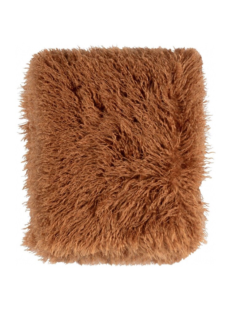 Furn Ginger Rowan Faux Fur Throw - Image 2 of 3 Furn Ginger Rowan Faux Fur Throw - Image 2 of 3