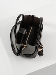 Luella Grey Flo Cross-Body Black Bag - Image 2 of 6