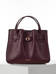 Luella Grey Burgundy Bonnie Tote - Image 4 of 5