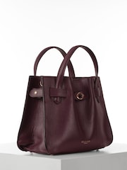 Luella Grey Burgundy Bonnie Tote - Image 5 of 5