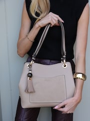 Luella Grey Taupe Sienna Hobo Tote - Image 1 of 2