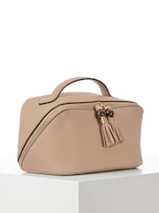 Luella Grey Taupe Carmel Make Up Pouch - Image 2 of 5