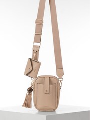 Luella Grey Luella Grey Blue Elise Portrait Cross-Body Bag - Slika 1 iz 7