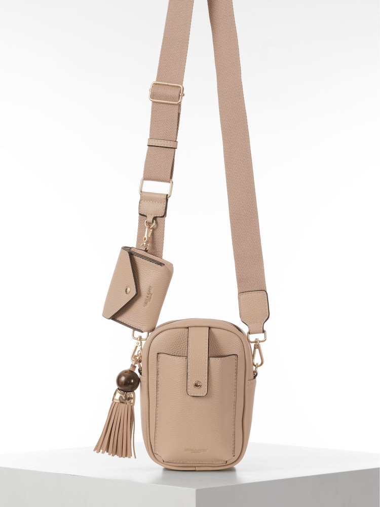 Luella Grey Luella Grey Blue Elise Portrait Cross-Body Bag - Slika 1 iz 7
