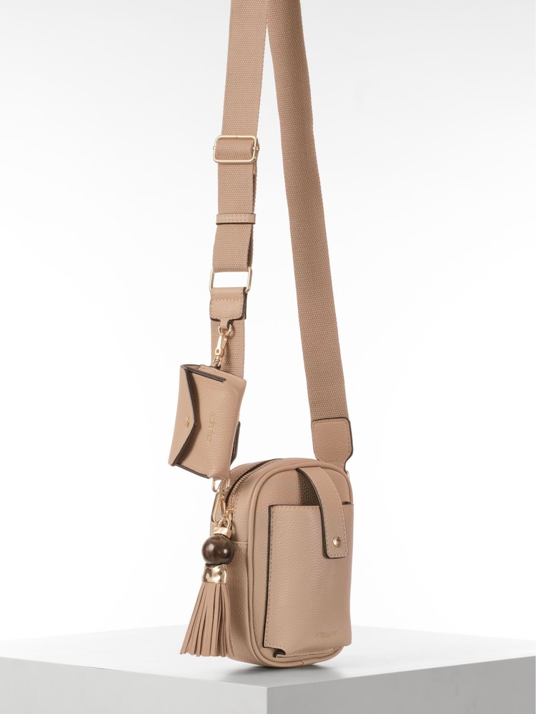 Luella Grey Luella Grey Blue Elise Portrait Cross-Body Bag - Slika 2 iz 7