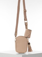 Luella Grey Luella Grey Blue Elise Portrait Cross-Body Bag - Slika 3 iz 7