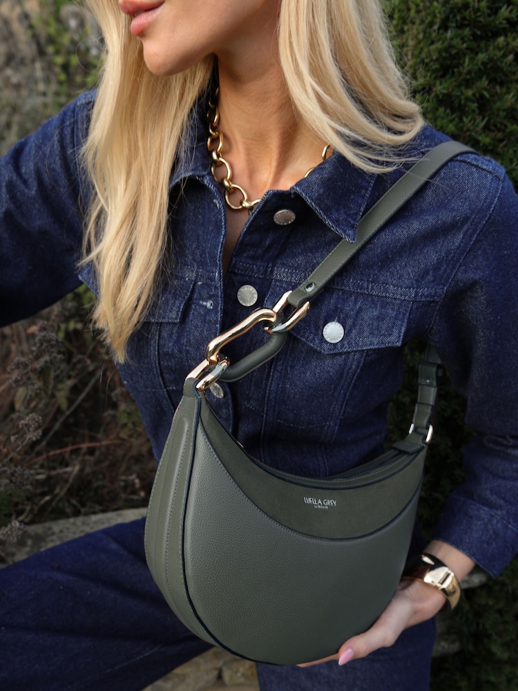 Luella Grey Green Hester Shoulder Bag - Image 1 of 6