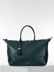 Luella Grey Blue Lana Travel Weekender Bag - Image 4 of 6