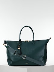 Luella Grey Blue Lana Travel Weekender Bag - Image 5 of 6