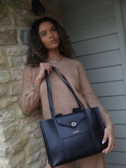 Luella Grey Giselle Laptop Black Bag - Image 1 of 3