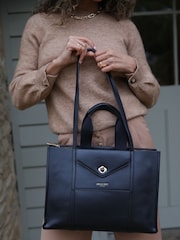 Luella Grey Giselle Laptop Black Bag - Image 2 of 3