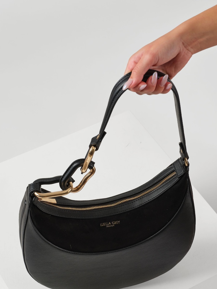 Luella Grey Thelma Scoop Hobo Black Bag - Image 8 of 8