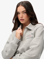 Casaco Superdry Athletic com gola e zíper médio - Imagem 3 de 7