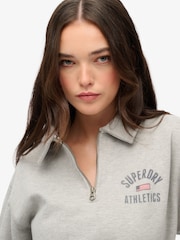 Casaco Superdry Athletic com gola e zíper médio - Imagem 4 de 7