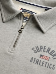 Casaco Superdry Athletic com gola e zíper médio - Imagem 6 de 7