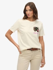 Camiseta Superdry Old School Tattoo Relaxed - Imagem 1 de 7