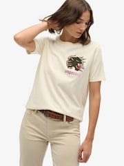 Camiseta Superdry Old School Tattoo Relaxed - Imagem 4 de 7