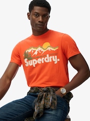 Superdry Red Great Outdoors Relaxed T-Shirt - Image 4 of 7