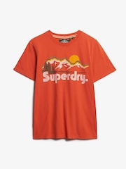 Superdry Red Great Outdoors Relaxed T-Shirt - Image 6 of 7