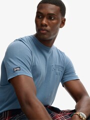 Superdry Athletic Embossed Relaxed T-Shirt - Imagen 2 de 6