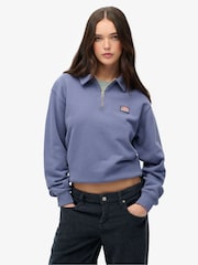 Casaco Superdry Athletic com gola e zíper médio - Imagem 5 de 7