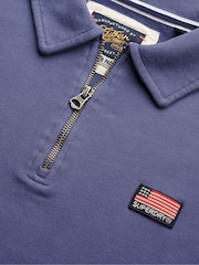 Casaco Superdry Athletic com gola e zíper médio - Imagem 7 de 7