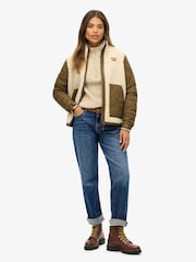 Superdry Fleece Hybrid Jacket - Imagen 5 de 8