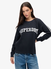 Superdry Athletic Essentials Graphic Long Sleeve Top - Imagem 1 de 6