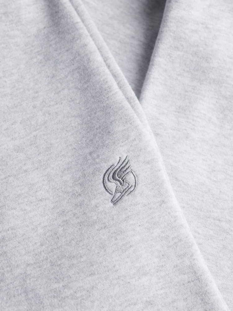 Superdry Grey Blank Oversized Joggers - Image 4 of 4