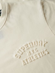Superdry Athletic Embossed Relaxed T-Shirt - Imagen 6 de 7