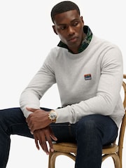 Superdry Grey Great Outdoors Embroidered Sweatshirt - Image 5 of 6
