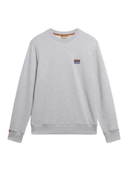 Superdry Grey Great Outdoors Embroidered Sweatshirt - Image 6 of 6